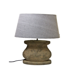 Lampa ceramiczna Rustykalna betonowa 50cm